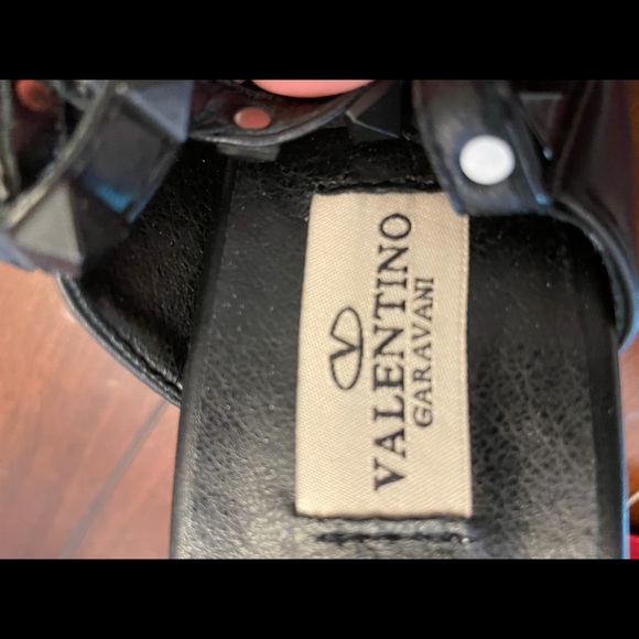 Black fashion strap heel 3 inch shoes - Picture 2 of 3